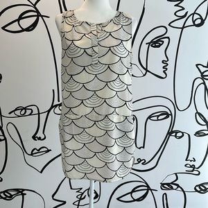 Mermaid scale white dress. Collective Concepts. Medium. With pockets!!